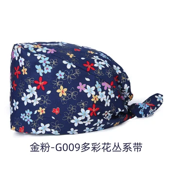Kitajski slog natisnjeni klobuk moda multicolor zdravnik klobuk pet hospital medicinska sestra, grmišča klobuk bombaž gourd klobuk priložnostne kuhar klobuk turban