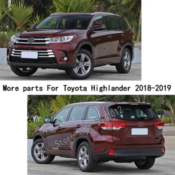 Avto ABS Chrome Armrest Dvigalo, Notranja Vrata, Okna, Stekla, Stikala Kritje Trim Okvir Za Modeliranje Toyota Highlander 2018 2019 2020