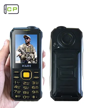 Original KUH T998 Krepak Mobilni Telefon Z Močjo Banka Shockproof Dustproof Bluetooth 3.0 Mp3, Mp4 Svetilka FM Lahko Dodate Russ Ključ