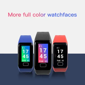 X1plus 0.96 Palčni TFT Barvni Zaslon Smart Watch Zapestje Gledati Nepremočljiva High Definition Srčni utrip, Krvni Tlak Monitor