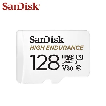 SanDisk Pomnilniško Kartico 256GB Ravno Flash Disk 128GB U1 Pomnilniško Kartico do 100MB/s 64GB Class 10 Video Hitrost U3 V30 Za Full HD 4K
