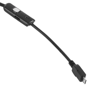 2018 Nove 1 M /7mm Objektiv Kabel USB Mini Toga Pregledovalna Kamera Kača Cev Nepremočljiva Endoskop Borescope s 6 LED za Android
