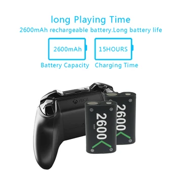 Primerna Za XBOX ENO Ročico, s Baterijski Paket za XONES Ročaj Polnilnik USB 2.0 na USB Tip-C 5V/3A Hitro Polnjenje, nove do leta 2020 dropshipp
