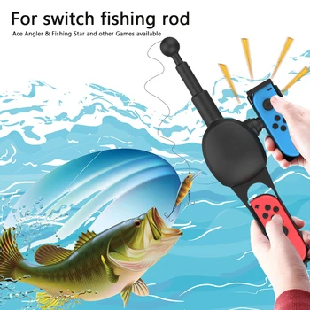 Bevigac Prenosni Premikanje Sebse Ribiško Palico Ribe Pole Prop za Nintendo Nintend Stikalo Veselje-Con Konzole Krmilnik Igre Pribor