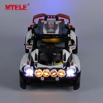 MTELE blagovne Znamke LED Light Up Kit Za 42109 Tehnika Serije App-Nadzorovane Top Gear Avto Rally