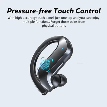Bluetooth 5.1 TWS Čepkov Brezžične Slušalke Kostne Prevodnosti Slušalke Šport na Prostem Slušalke, Prostoročno, Slušalke