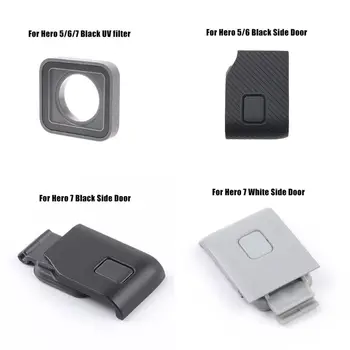 UV Filter za Objektiv Kamere Strani Vrat Kritje tip-C Vrata Mini HDMI Strani Zaščitnik Zamenjava za GoPro HERO5/6/7 Črna/7 Bela Popravila