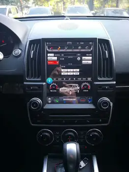 Android 8.1 PX6 Za Land Rover Freelander 2 S Tesla Slog Navpično Zaslon Avto GPS Navigacija Stereo Multimedijski Predvajalnik Radio