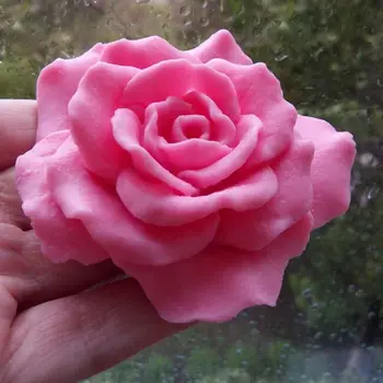 HC0101 Rože Cvetenja Rose Silikonski Kocka Sladkorja, Milo 3D Torto Plesni Sladkarije, Čokolada Dekoracijo Peko Plesni(dostava)