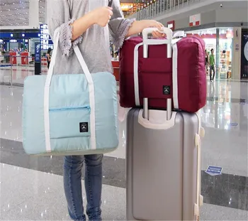 Večnamenska ženske dolge razdalje potovanja torba visoke zmogljivosti ženski prenosni potovanja najlon vrečko