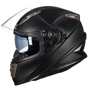 Novo GXT Moto čelada Dvojno vizir motorno kolo, poln obraz čelade motocikla, M, L, XL velikost Dirke čelada