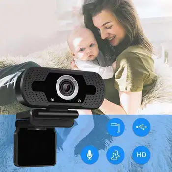 1080P Full hd Usb Kamero Za Pc Desktop & Prenosni računalnik Spletna Kamera Z Mikrofonom/Fhd Spletna Kamera