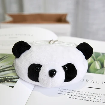 Panda Eko Bombaža za Večkratno uporabo Prenosne Bi Žep Kvadratnih Nakupovalno Vrečko Okolju prijazno Foldiner Torbici Trgovina Krat Vrečko