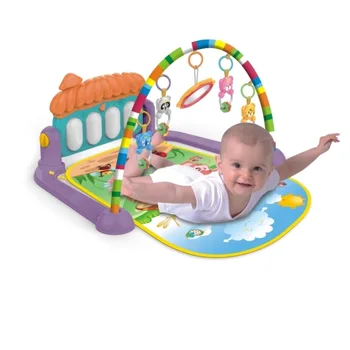 Baby dejavnosti gym mat nepremočljiva tabela tla palymats mehke igrače otroška dejavnosti predpražniki z klavir newborn baby izobraževalne preproge