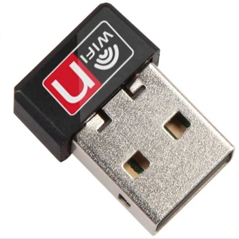 Nano Velikosti WIFI Brezžični USB Adapter N150 Omrežja WLAN Kartico Podporo Windows, MAC OS Liunx