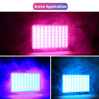 VIJIM VL-3 Prenosne RGB LED Video Luč Fotografija Fill Light 3000K-6500K CRI95+ Zatemniti 6 Svetlobnih učinkov, Načini
