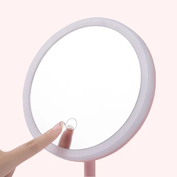 LED Ličila Ogledalo Baterija Upravlja Stojalo za Namizni Kopalnica Spalnica Potovanje z Dotik stikala Stikalo za Kozmetično Ogledalo