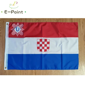 Zastava Hrvaške 1941-1945 2*3 m (60*90 cm) 3*5 m (90*150 cm) Velikost Božični Okraski za Dom Zastava Banner Darila