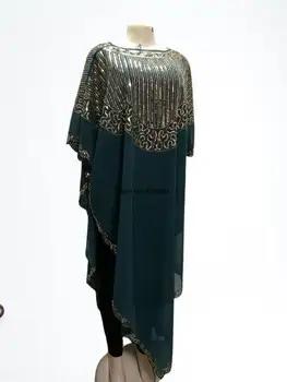 Poletje Modni Slog Afriki Nwomen O-vratu Dolgo Plus Velikost Obleko Afriške Obleke za Ženske Afriška Oblačila