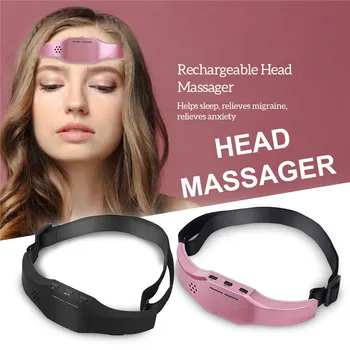 EMS Glavo Massager Možganov Sprostitev Električni Impulz Izboljša Spanec Zdravje Stres Relief Massager Čelo Massager Stimulator