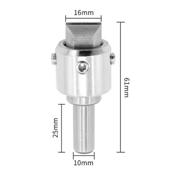 Obroč Drill Bit hitroreznega Jekla Večfunkcijsko Lesenih Debel Obroč Maker Rezkanje Cutter Set Lesni Sveder Set 15-22 mm