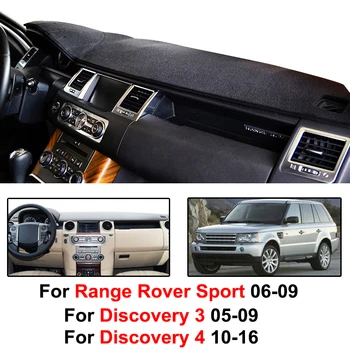 Xukey Primerni Za Land Rover LR3 LR4 06-09 Range Rover Sport nadzorna plošča Pokrov Dashmat Dash Mat Pad Sonce, Senco na Armaturno Ploščo Kritje Preprogo