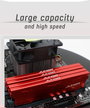 JUHOR Ram DDR4 8GB 16GB Pomnilnika 2666MHZ Namizje Dimm Memoria Heatsink