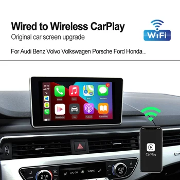 Carlinkit Brezžični CarPlay Adapter za Ključ Carlinkit 2.0 U2W-Vtič Za KIA 2016-2020 Združljiv Z Tovarni Avtomobilov igrajo Ios 14 Play