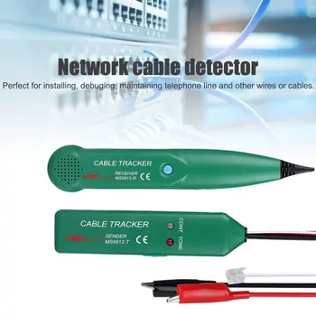Strokovno Telefonske Telefonske Žice Network Cable Tester Skladu Tracker Z Vrečka Za MASTECH MS6812
