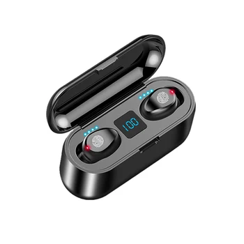 F9 tws Brezžične Slušalke Bluetooth 5.0 Dotik Slušalke HD Gaming Slušalke z 2000mAh Powerbank za Mobilne Telefone PK Q32TWS