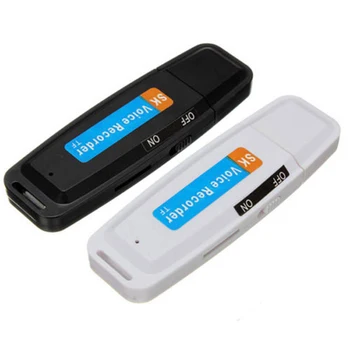 Mini Polnilna U Disk Plastičnih Snemalnik Flash Prenosni Strokovno Podporo Zvoka USB Card Pogona Digitalno Pero