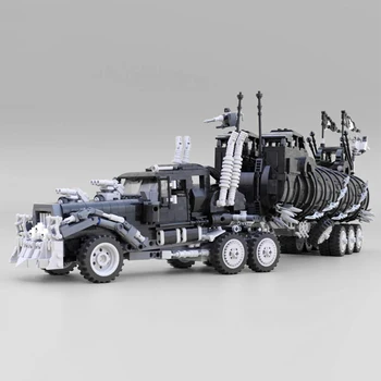 Spremenjeno tovornjak Tehnika Serije Vojne Ploščad lahko Mad Max Film Zbirka Model gradniki Kompleti Komplet Opeke Igrače
