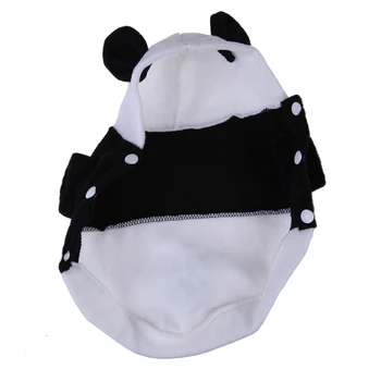 Oblačila Za Pse Srčkan Zimski Pulover S Kapuco Za Majhen Pes Kungfu Panda Oblačila Puloverju Teddy Pulover Hišnih Kuža, Cosplay Psi Kostum Jakne