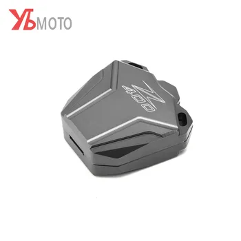 Vrhunska Kakovost CNC Aluminija Motocikel Spremenjen keychain tipko Primeru Kritje ZA kawasaki z400 z 400 2019 2020
