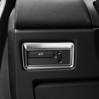 ABS Plastike Avto Opremo Taildoor Gumb Trim Nalepke Kritje za Land Rover Range Rover Evoque 2012-2017