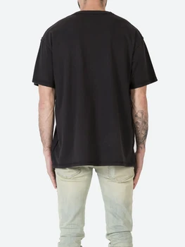 COOLMIND bombaž lobanja, tiskanje moški majica s kratkimi rokavi priložnostne svoboden kul rock moški majica s kratkimi rokavi o-vratu ulične moški t-shirt tee majice