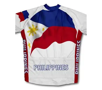 Filipini Kolesarski Dres Pro Team Kratek Rokav Kolesarska Oblačila Jope Šport Kolesarjenje Oblačila Kolo, Kolesarski Dres