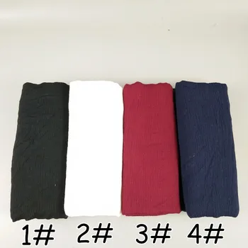 50pcs Visoke kakovosti Rajon crinkle šal bombaža dolgo šali ženske šal haedband 180*90 cm, lahko izberete barve