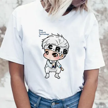 NCT 127 grafični t shirt korejski ženski za ulzzang vrh harajuku ženske smešno t-shirt oblačila tees tshirt
