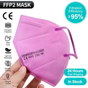 FFP2mask Reuseable Masko za Obraz Maske KN95 Respirator Masko Filter Mascarillas KN95 Zaščitne Maske Mondmasker Mondkapjes Maske FFP2