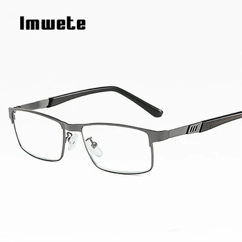 Imwete Poslovnih Obravnavi Očala Moških Zlitine Očala za Bralnik Presbyopic Optičnih Očal Dioptrije +1.0 1.5 2.0 2.5 3 3.5 4.0