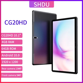 Tablični SHDU 10.1 palčni Jedro Octa 3G 4GLTE Telefonski Klic Android10 1920×1200 64GB 4GB RAM ROM Tipa C AI-hitrost-up 5000mAh tablet PC