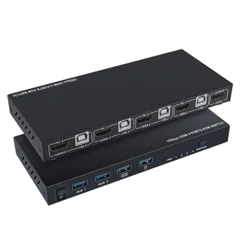 HDMI KVM Stikalo 4 v 1 Izhod HDMI Preklopnik USB Priključite Stikalo za Prenosnik PS3 PS4 in za Nintendo Stikalo