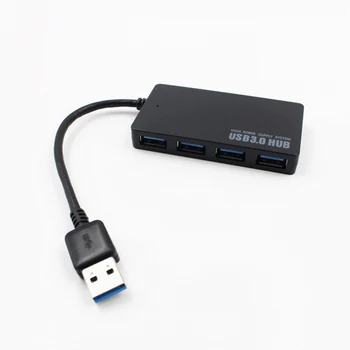 USB 3.0 Hub 4 Vrata Visoke Hitrosti, Slim, Kompaktne Širitev Splitter