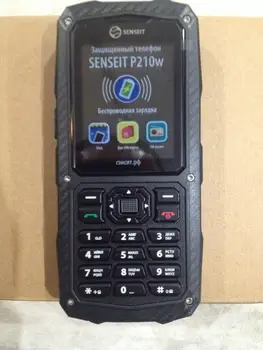 Telefon senseit p210w, Dual SIM, IP68 zaščita, brezžično polnjenje
