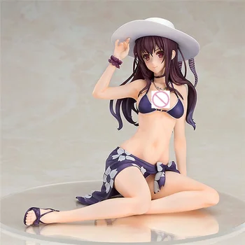 Japonski Anime seksi saenai junakinja ne ukrepa slika sodate-kata Kasumigaoka Utaha kopalke slika 14 cm igrače bikini girl igrača