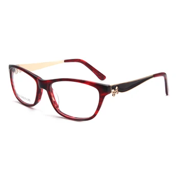 Reven Jate K9121 Acetat Polno Platišča Visoko Prilagodljiv Kakovosti Očala Okvir za Moške in Ženske Optičnih Očal Okvir Očal