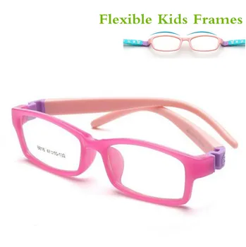 Upogljivi Št Vijak Otroci okvir očal je Fant Otrok očala Prilagodljiv Otrok okvirji za očala TR90 Optično steklo, 8816 za 5-10 yearold