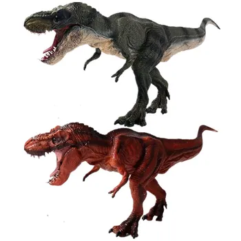 Hoja Tyrannosaurus Rex Model Živali Slika Zbirko Ročno izdelane Izobraževalne Izobraževalne Igrače Otrok Plastično Dekoracijo Darilo