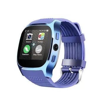 Pametne Ure T8 Bluetooth Smart ura S Kamero, Podpira TF KARTICE Sim Pedometer Moški Ženske Klic Šport Smartwatch Za Android